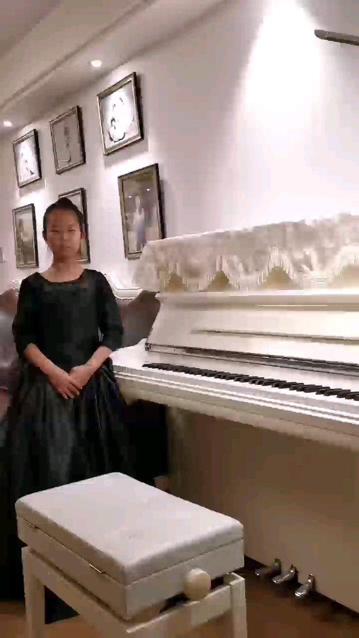 演奏时感觉自己在一朵朵云上跳跃