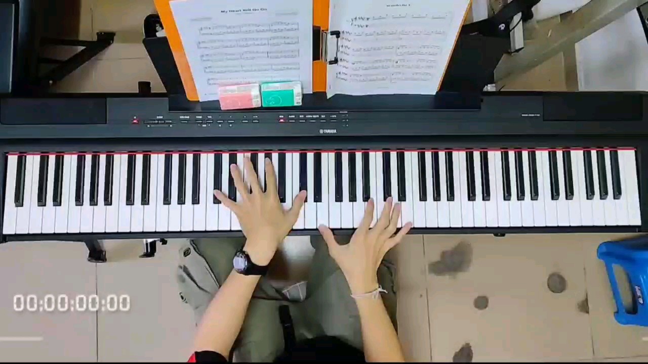 零基础学26天弹的泰坦尼克号主题曲，后面超级不熟练！