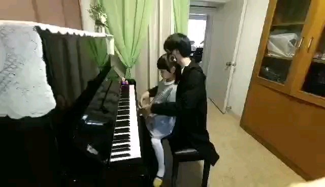 父女合奏《小猪佩奇变奏曲》✨❤❤❤❤👨👧❤❤❤❤