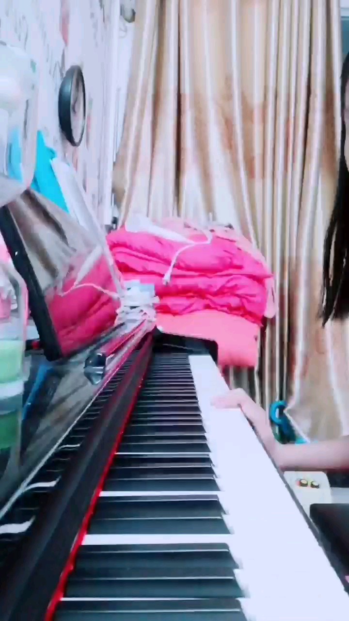 弹的时候有点紧张了