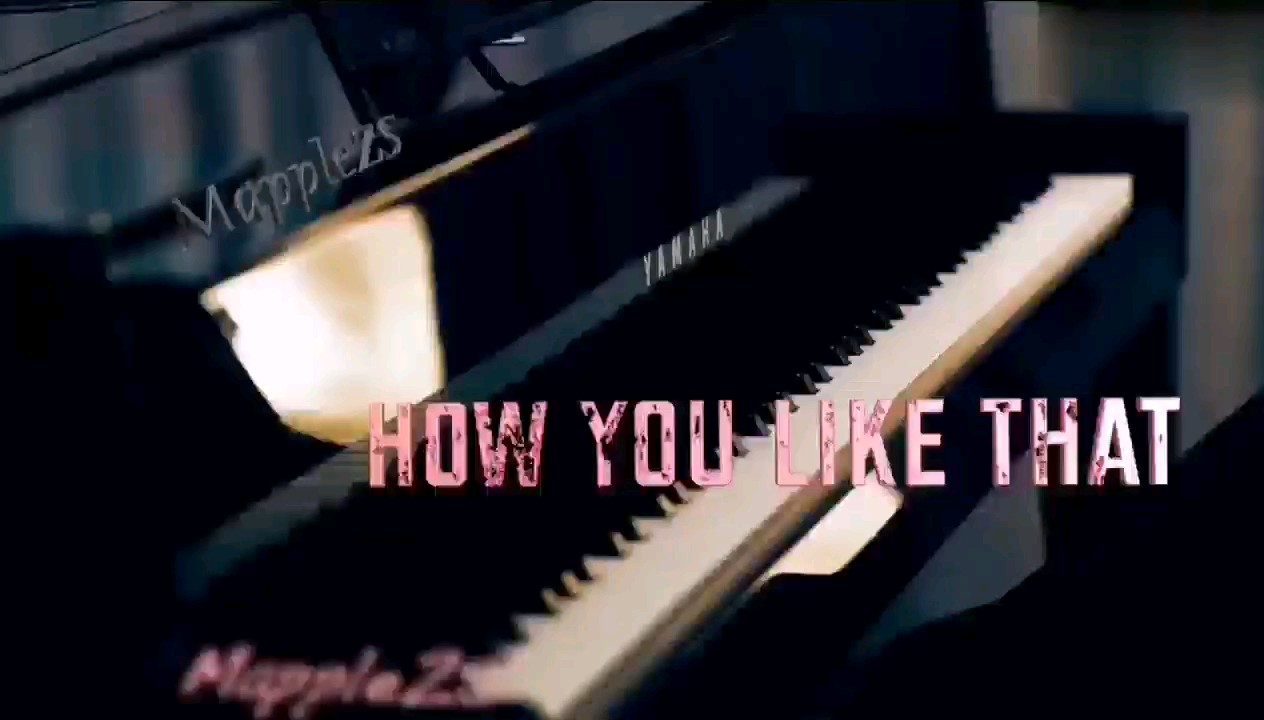 pink《How you like that》.😍😍