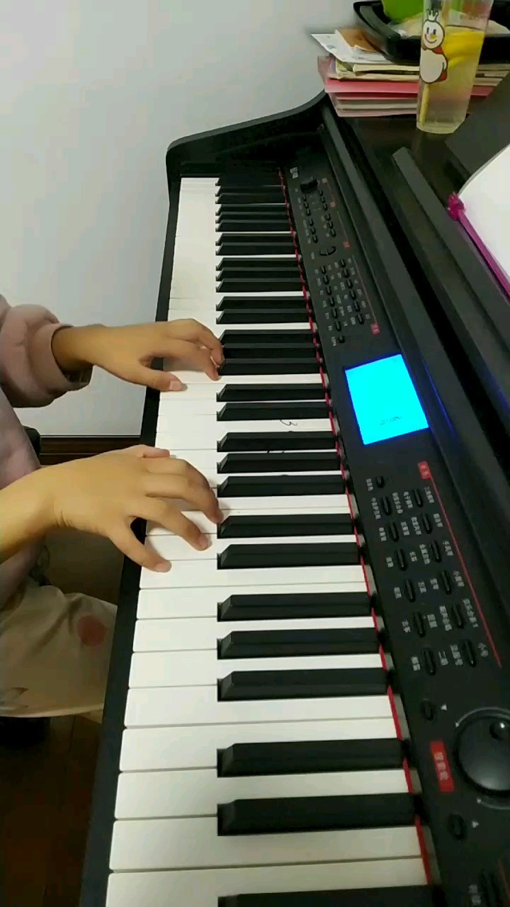 新学的曲子，还不熟悉