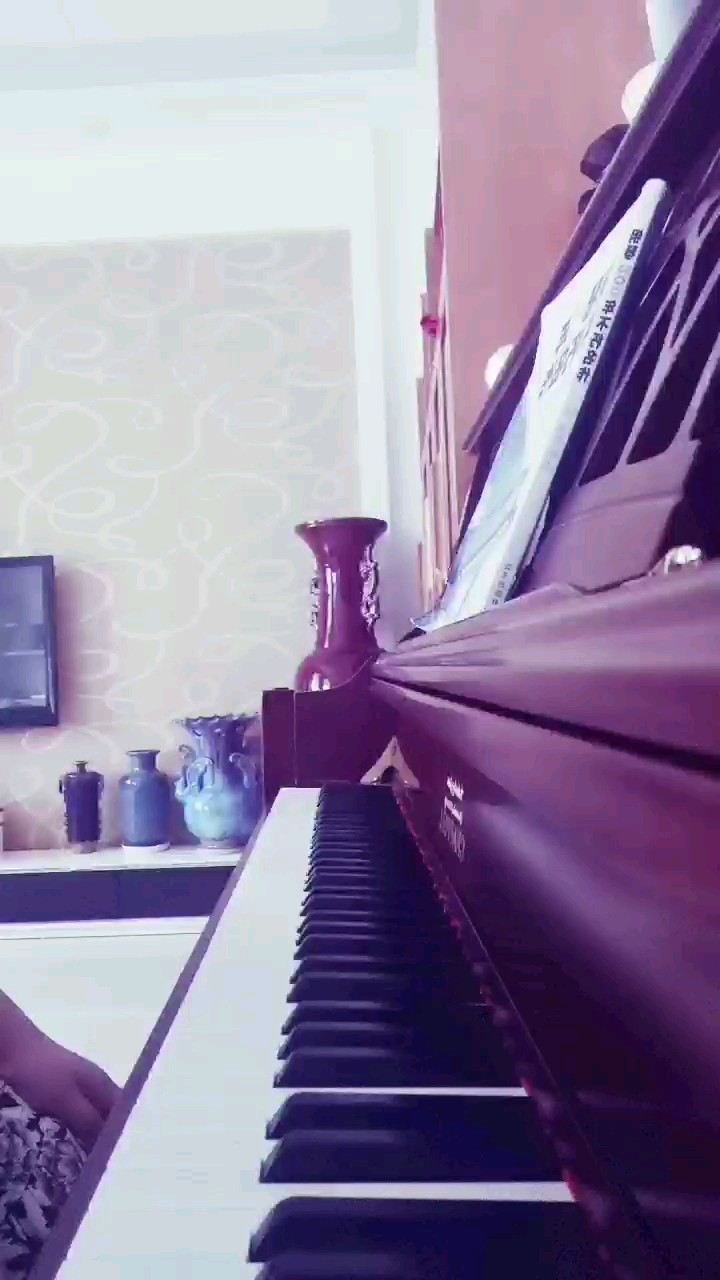 只彈了一段，有錯(cuò)音，彈的不好，二請大家多多指教
