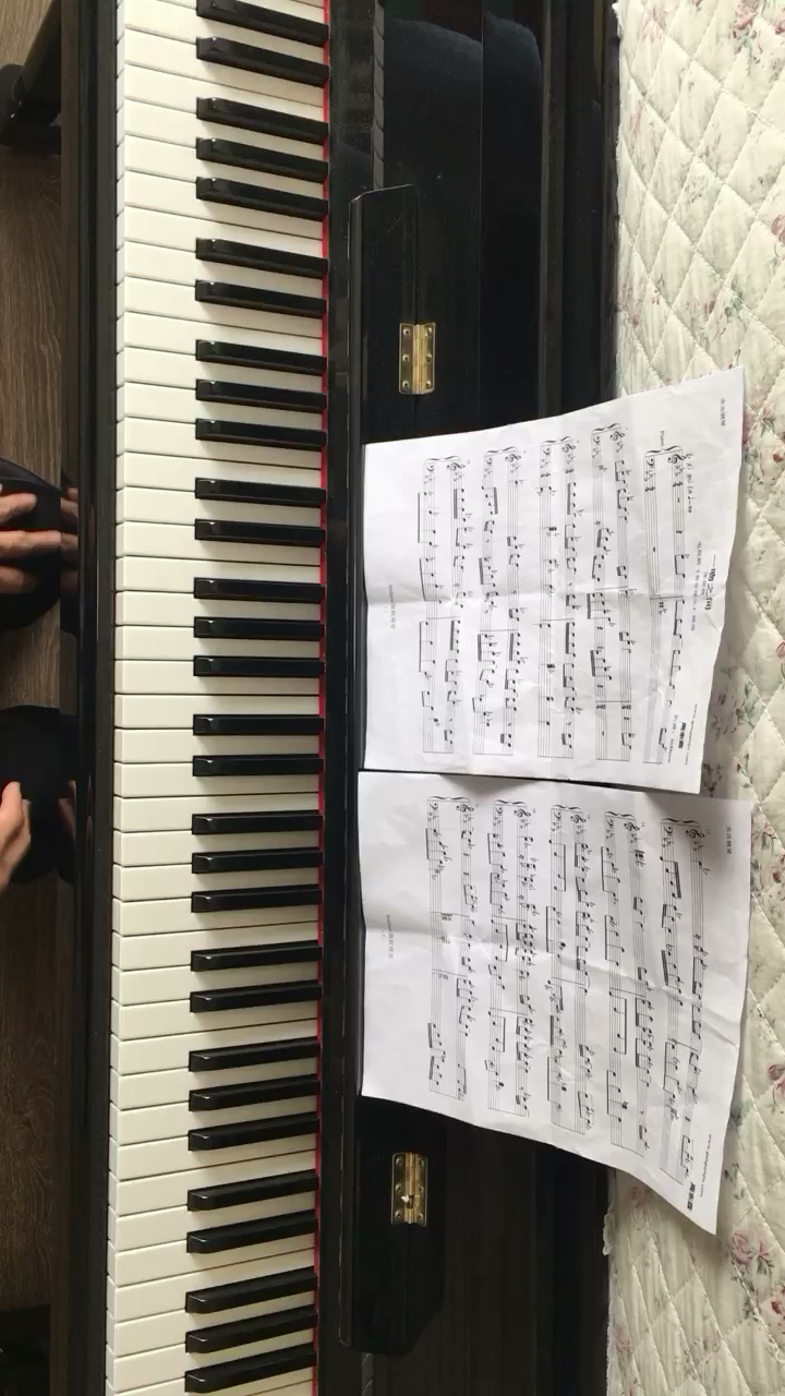 本视频演奏了《一吻之间》的前两页。大家也可以到APP“完美钢琴”上找到我，欢迎大家关注我，了解我的其它作品！