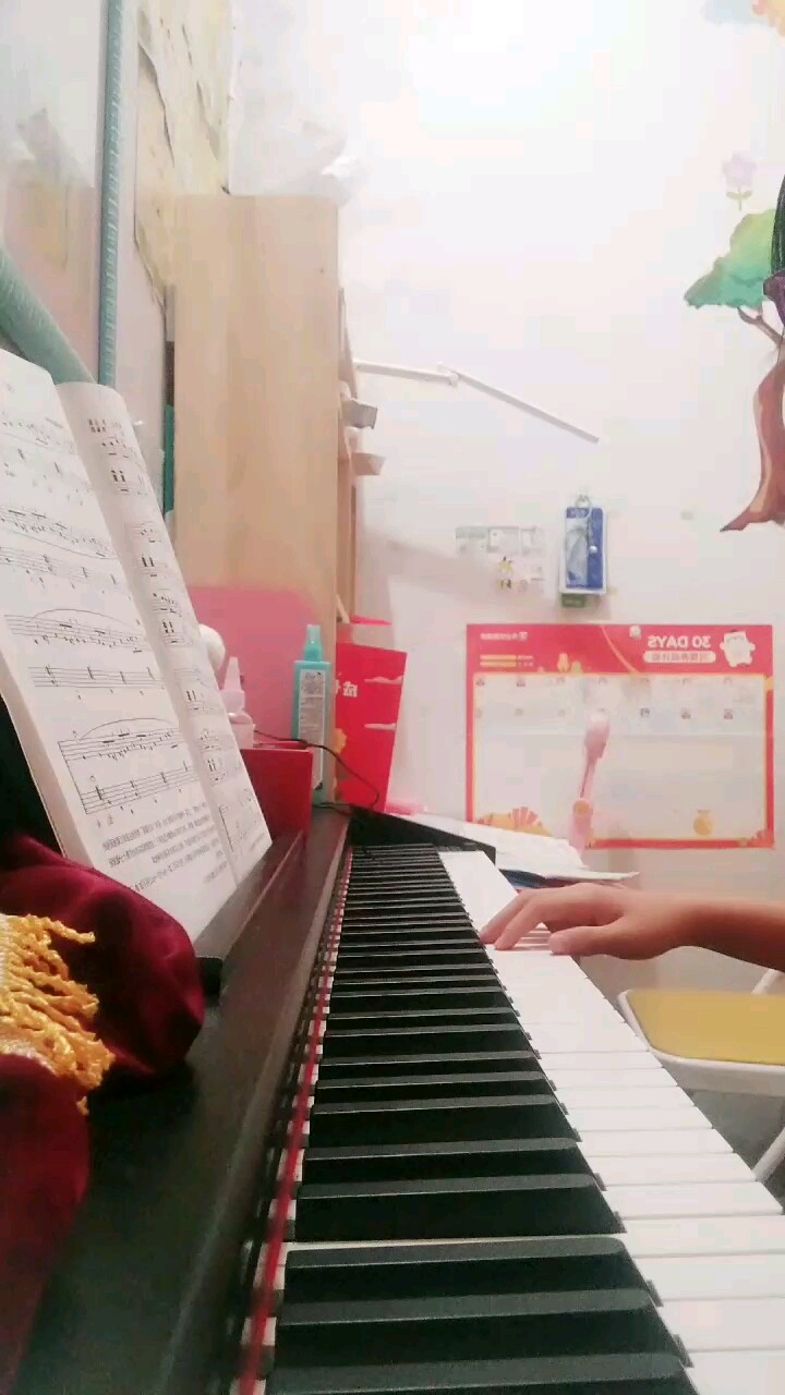 刚练的，不太熟悉😂