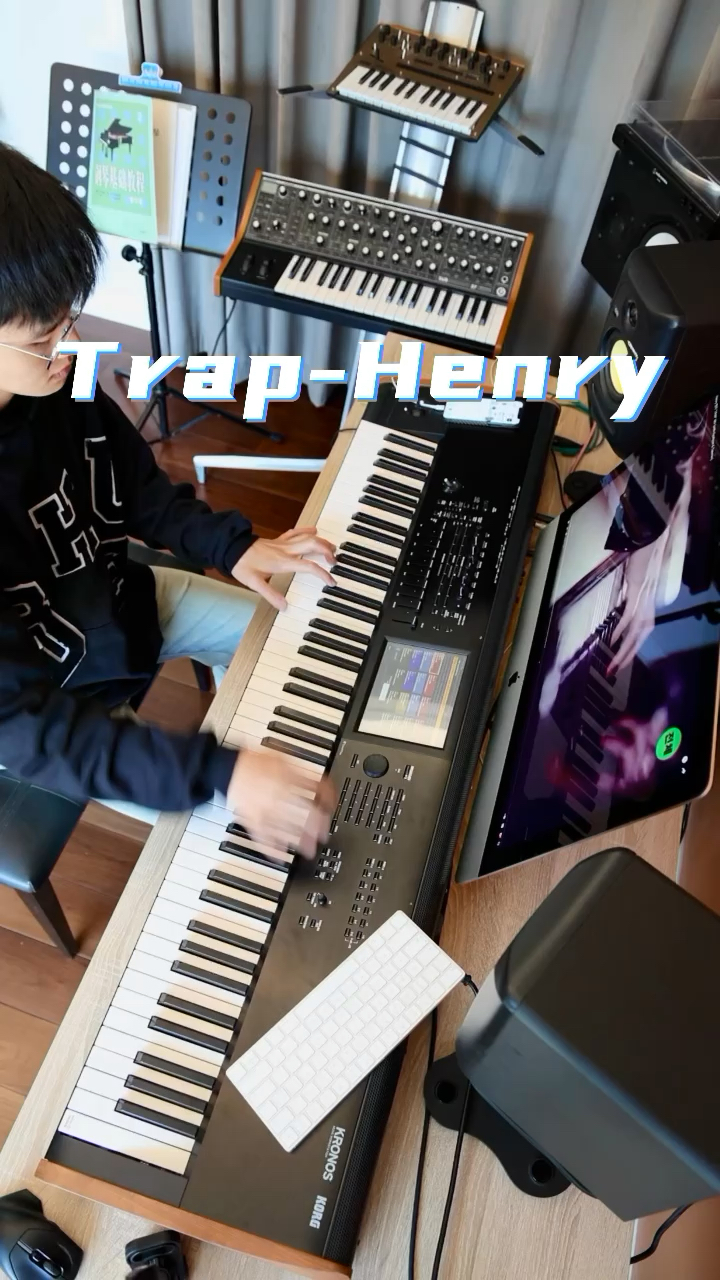 《trap》henry刘宪华单曲~钢琴完整还原版钢琴谱