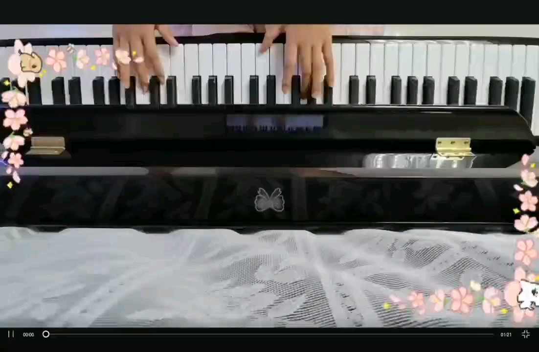 初学这首曲子，不喜勿喷！