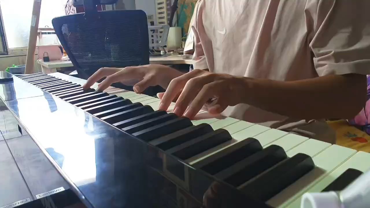 找到了零基础学琴第三天学会弹的歌😍