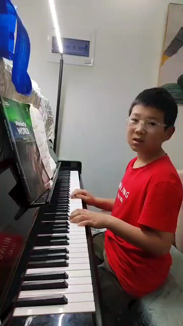 我弹的是A组练习曲