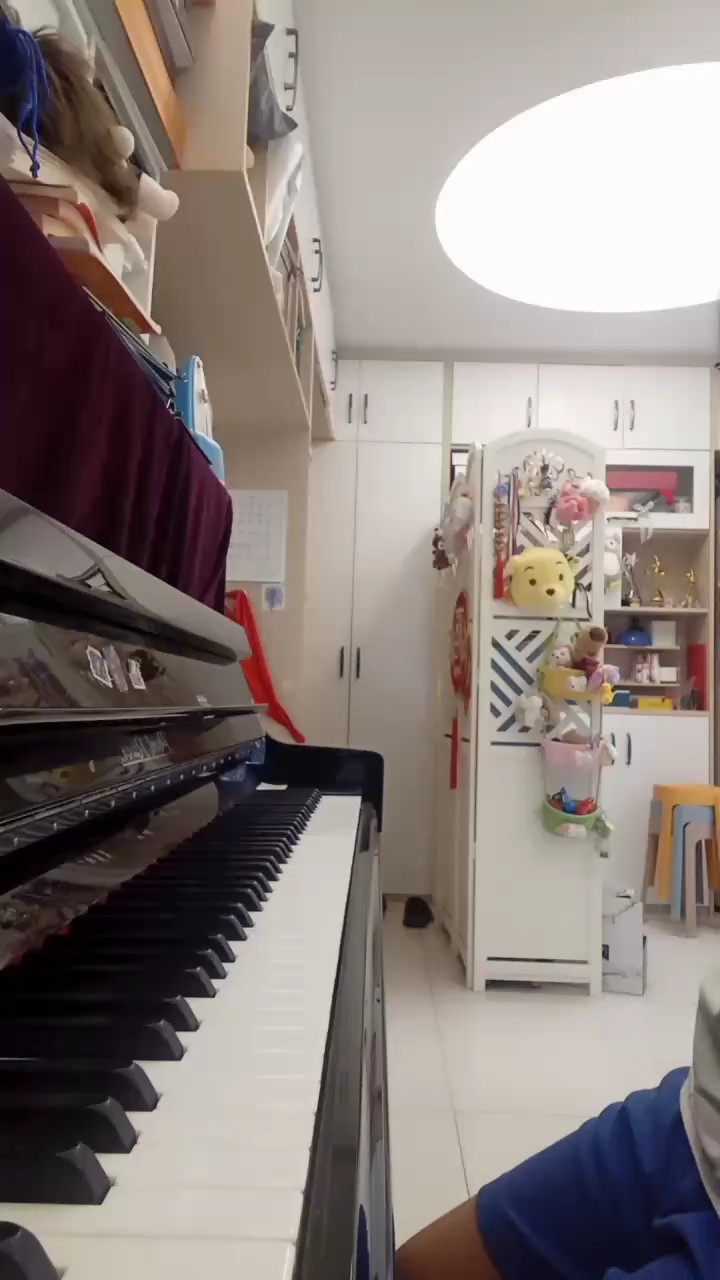 嗯，后面呢，就是没有怎么练嗯，因为呢，后面那个左手不会😊请多多指教