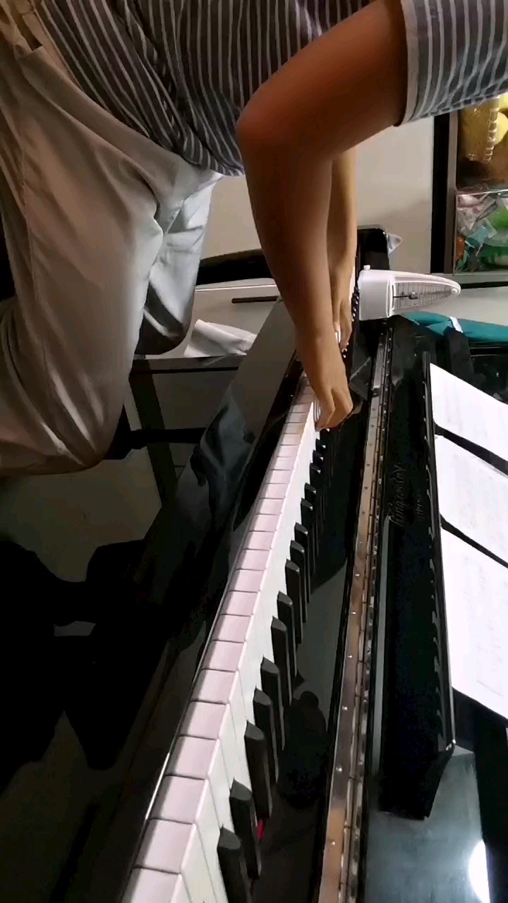 只是刚刚开始学钢琴，还是个萌新