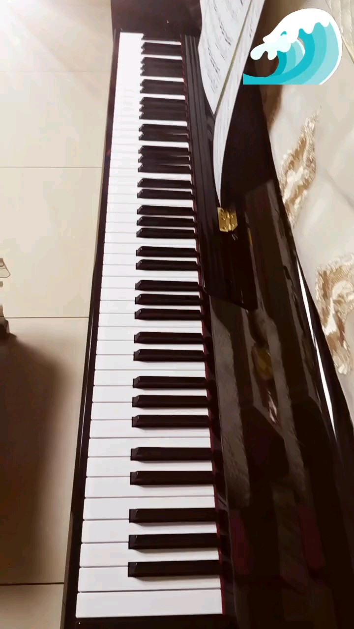 就弹了一小段，真是小白弹，但是真的很好听