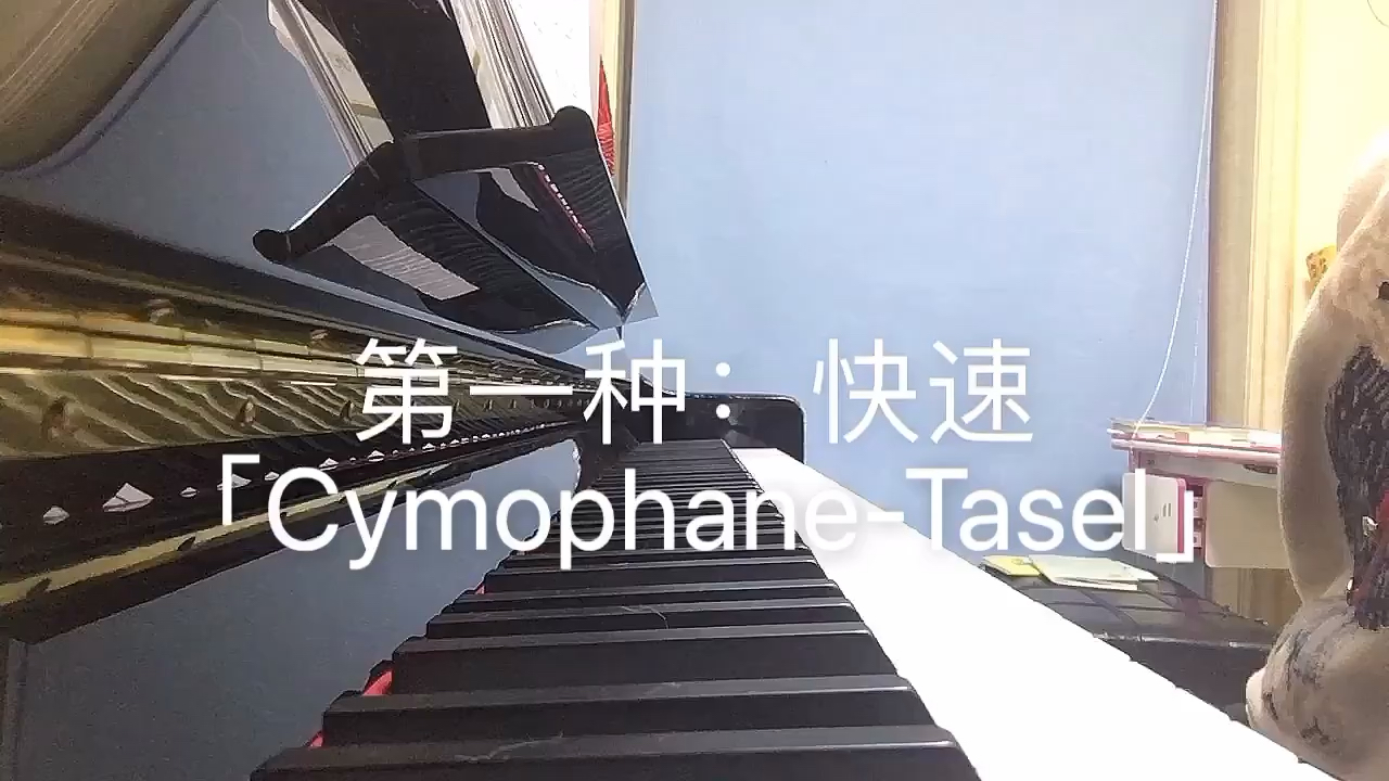 这首曲子我用了两种速度来谈，大家觉得哪一种速度更好听呢？