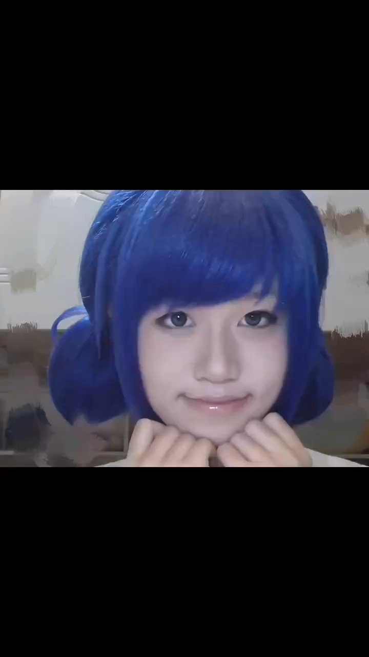 再冷漠的人看到玛丽娜都会笑的
学习机拍的还挺好看哈哈，试妆没穿cos服就没拍身体
审核求过审核求过审核求过！！！！！