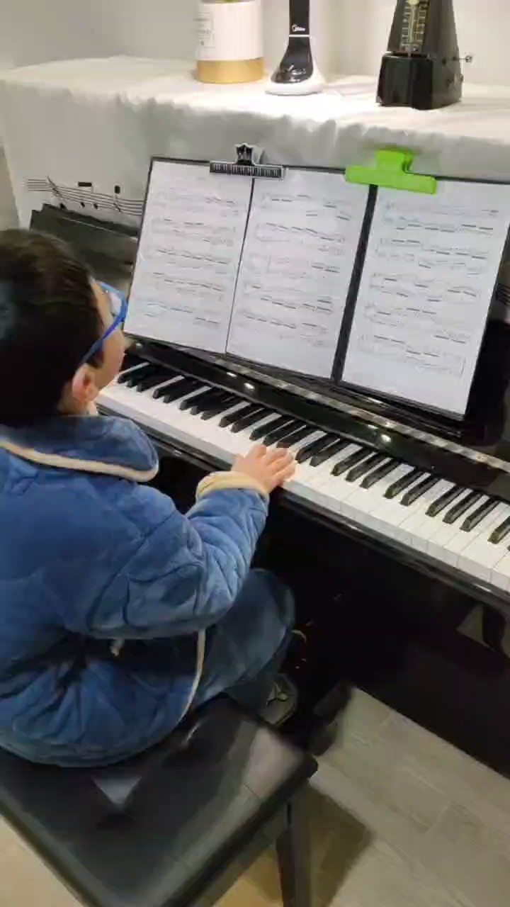 练习中
