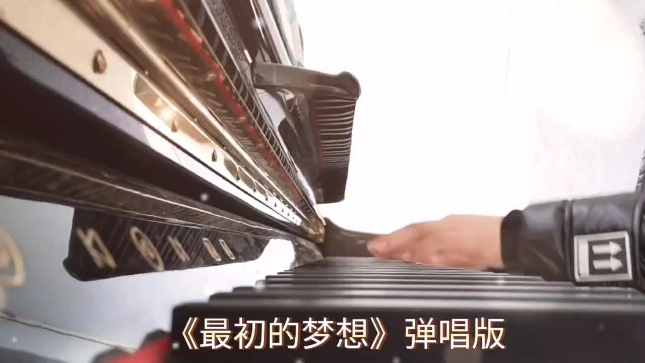 最初的梦想（C大调和弦弹唱版）钢琴谱演奏- 虫虫钢琴