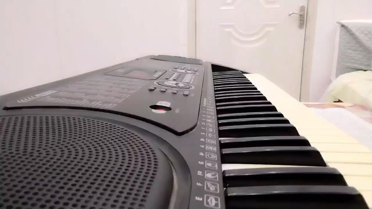 最后一个调我没弹，因为我是电子琴，没有那个键