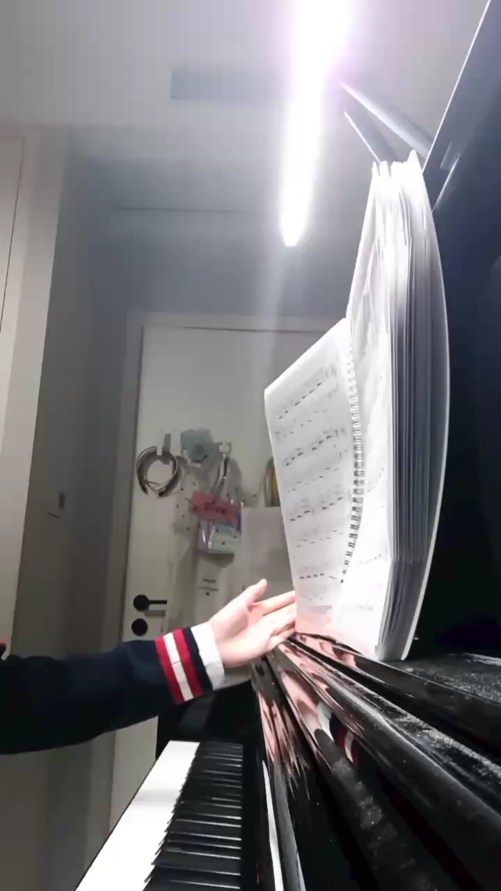 以后在亲戚面前我就这么展示（我平等的讨厌每一个这种翻不过去的铺夹，我弹得不是很好）