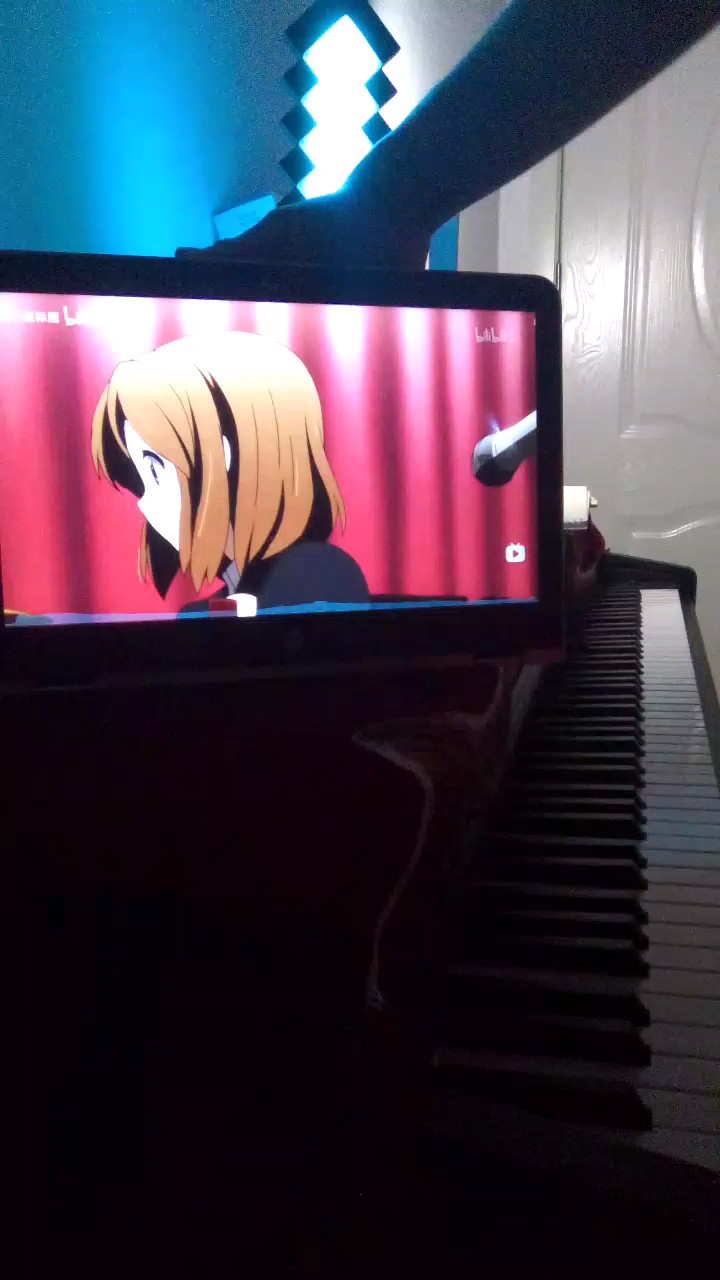 弹错了好多，德莫，K-on daisuki!!!