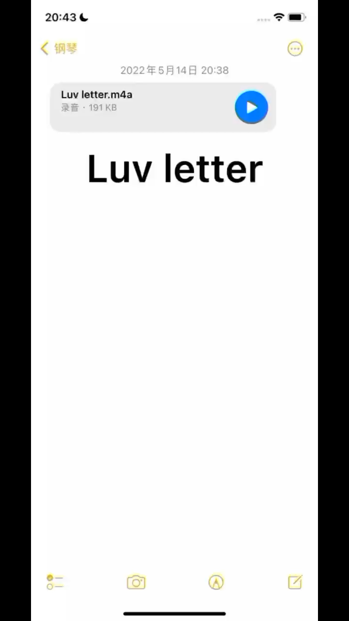 Luv letter