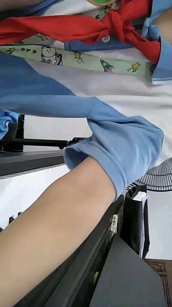 第一次拍，有一点紧张