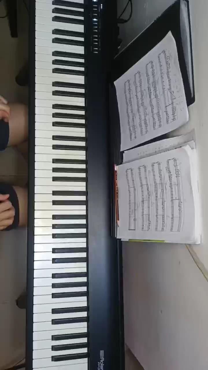 自学的  弹得还不错吧？