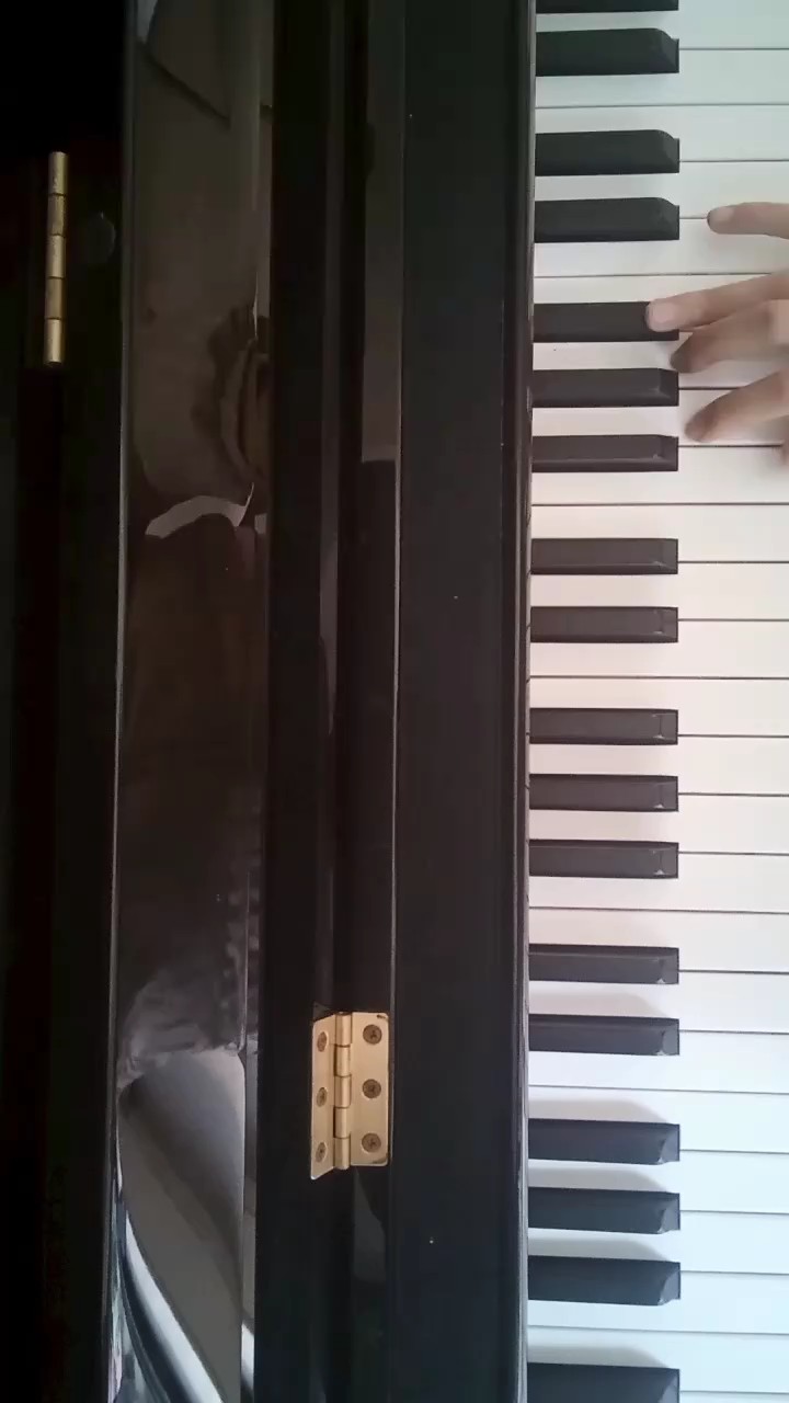 右手第一小段教程（把指法改简单了，音是一一对应的，大家轻喷拜托🙏🏻）