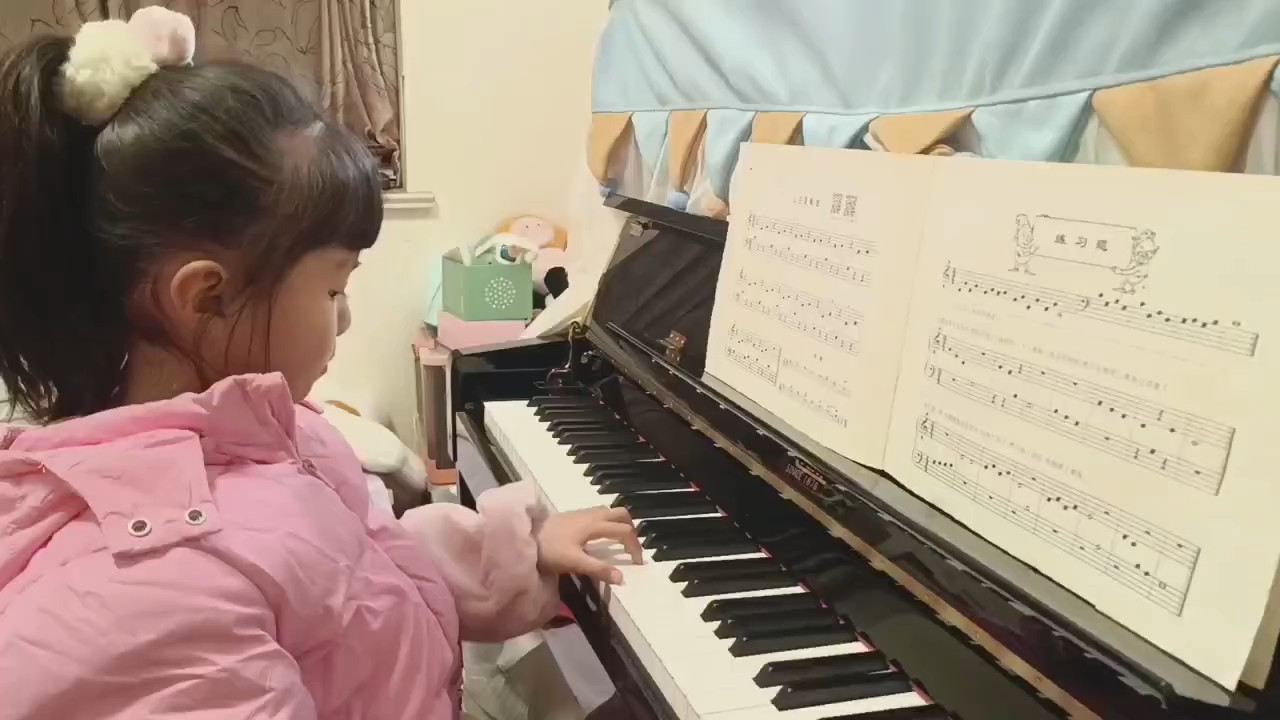 练习中~鼓励鼓励！