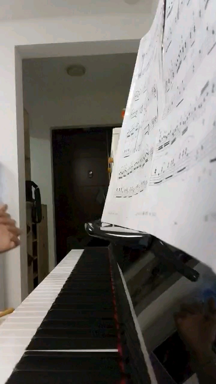 中间有可能会有一些差错，非常的抱歉，然后今天我也是手指受伤了，所以有可能会弹得差一点，请见谅。