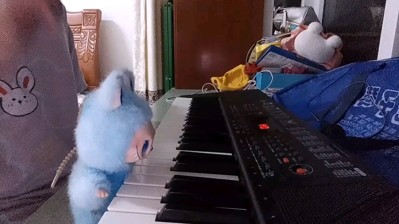 只会一点。钢琴视频，审核快过。