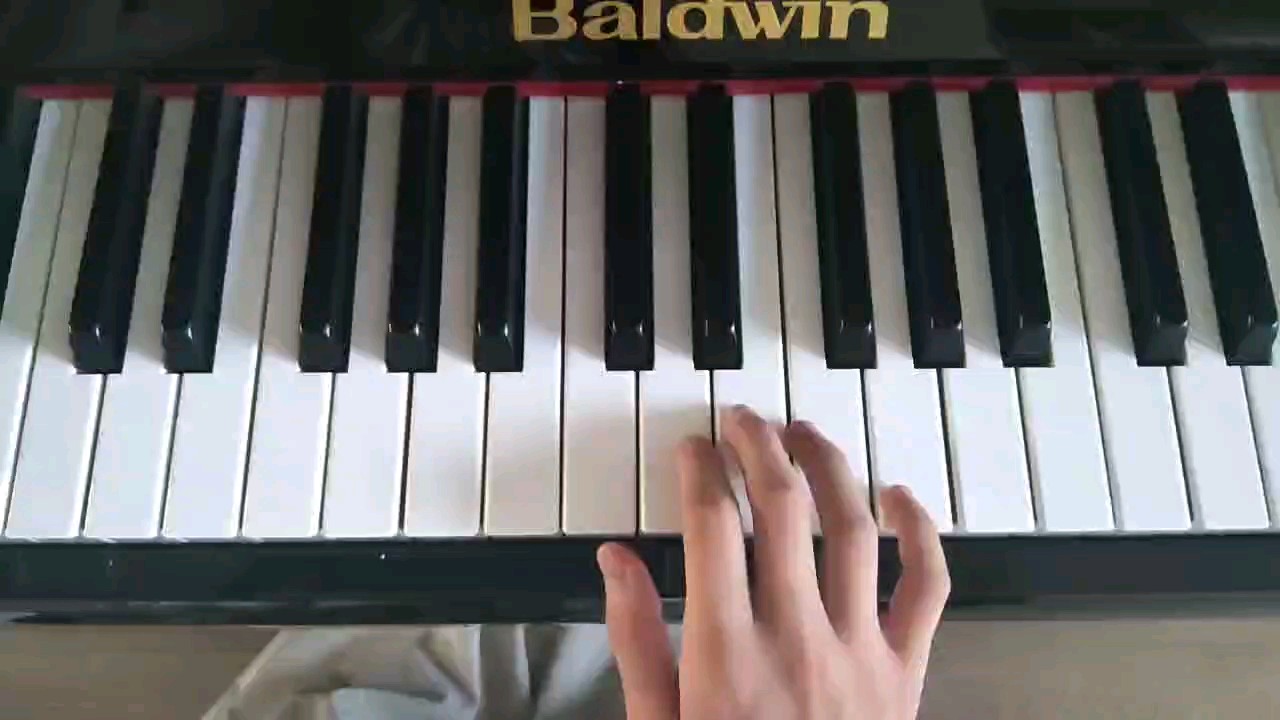 指法有可能错了，会的比较少。